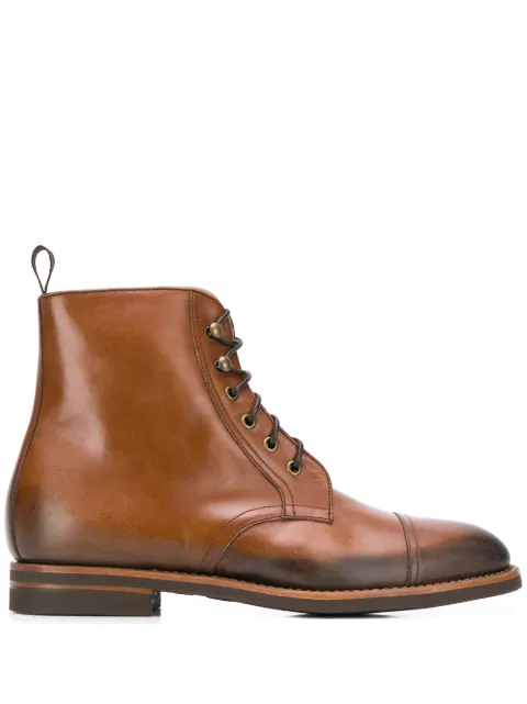 Scarosso Paolo Caramello lace-up boots Brown PAOLOCARAMELLO