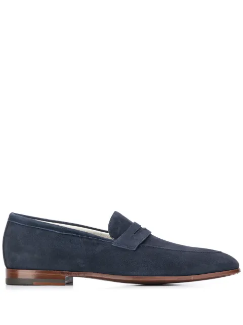 Scarosso slip-on Marzio loafers Blue MARZIOLOAFBLDSUED
