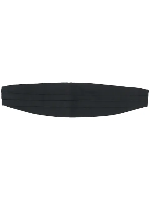 P.A.R.O.S.H. pleated-band belt Black POBLACKD000042