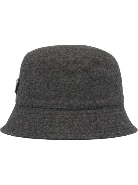 Prada Loden rain hat Grey 2HC1371UMT