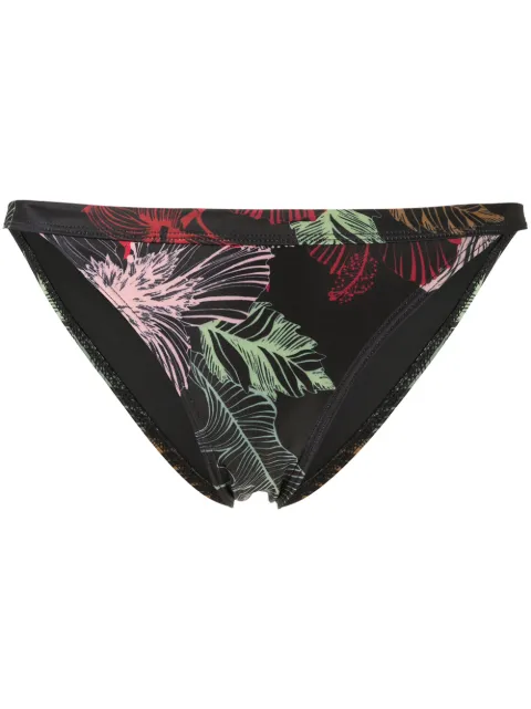 Duskii Fleur banded bikini bottoms Black DLP9007F