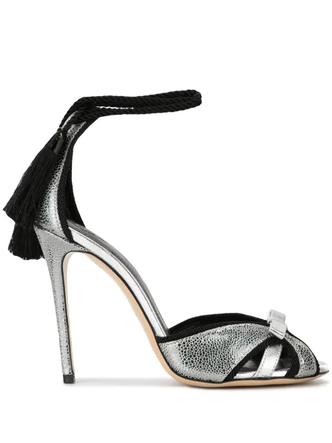Aleksander Siradekian Donna tassel sandals Silver DONNASANDAL