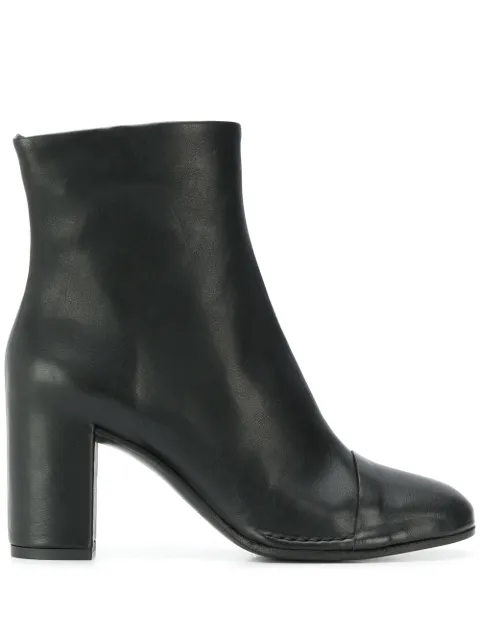 Del Carlo heeled ankle boots Black 10824