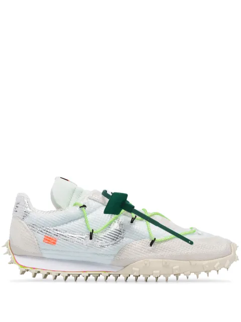 Nike X Off-White Waffle Racer SP "Electric Green" sneakers White CD8180100