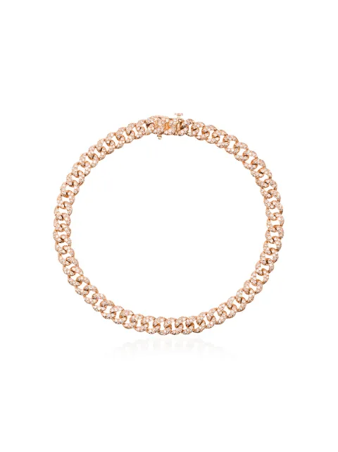 SHAY 18K rose gold diamond-embellished 7.5 inch bracelet Pink SB53RG1875