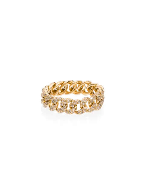 SHAY 18K gold chain diamond ring Gold SR4YG18
