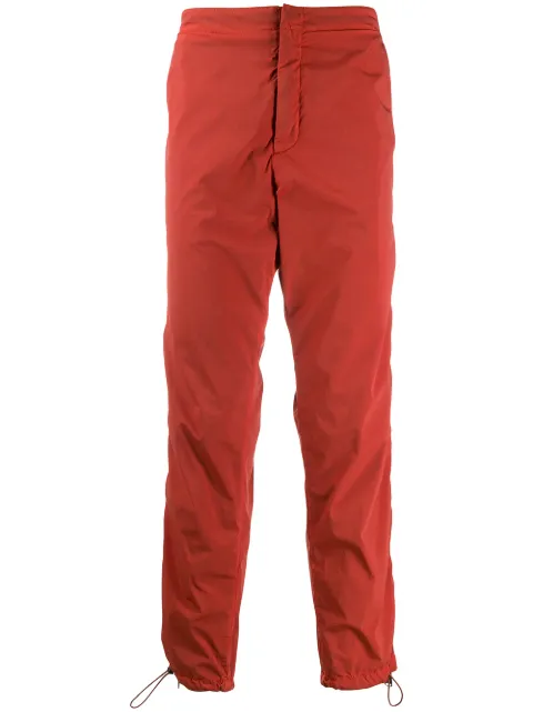 Heron Preston side zipped trousers Red HMCA017F198410252000