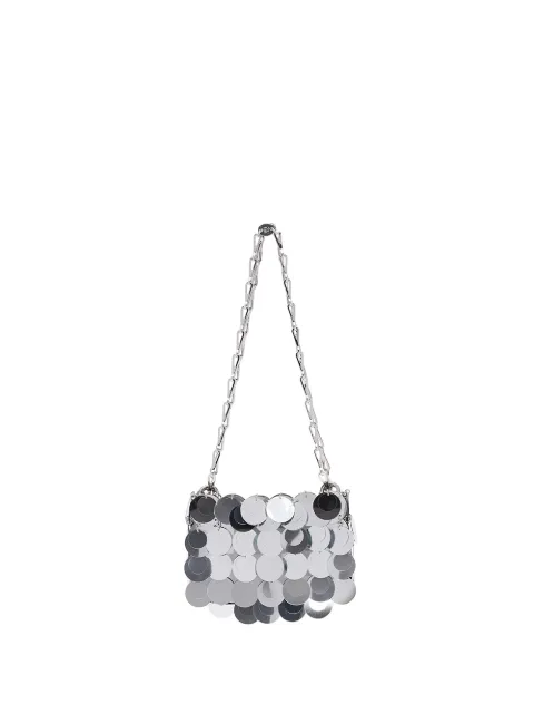Rabanne Nano 69 shoulder bag Silver 20PSS0137PLX001
