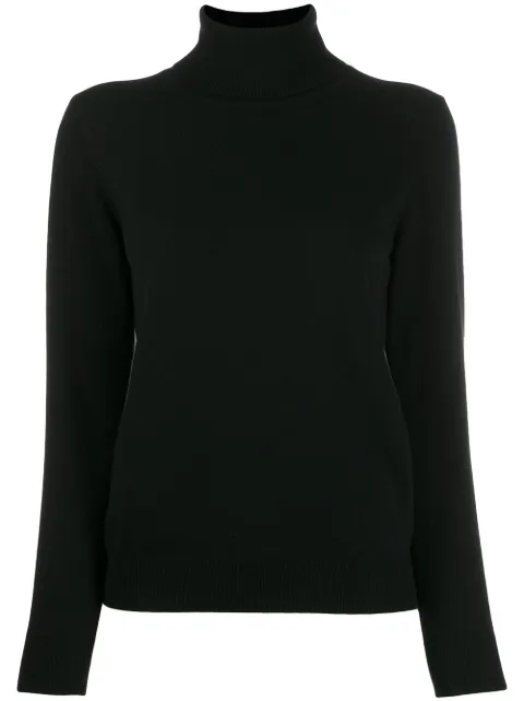N.Peal polo neck sweater Black NPW001867