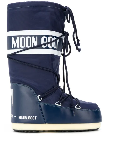 Moon Boot Icon lace-up boots Blue 80D1400440F003