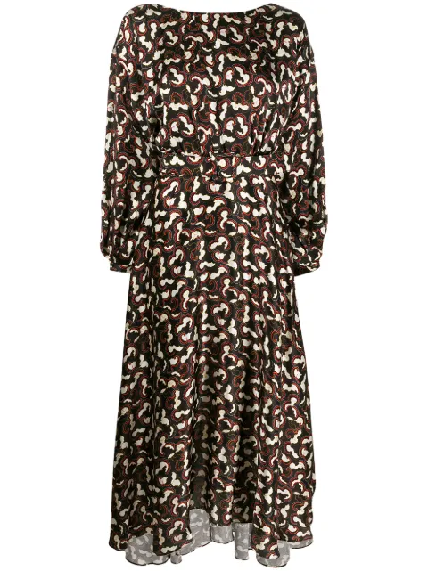 Saloni Daybreak dress Black 10245