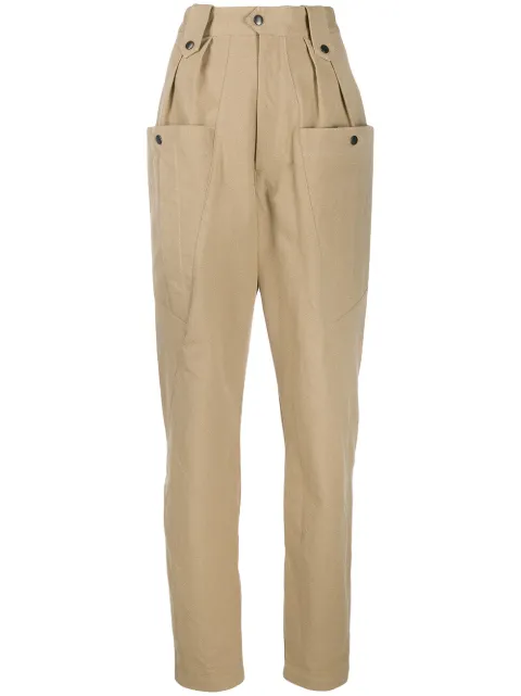 ISABEL MARANT Yerris trousers Neutrals PA146919H017I