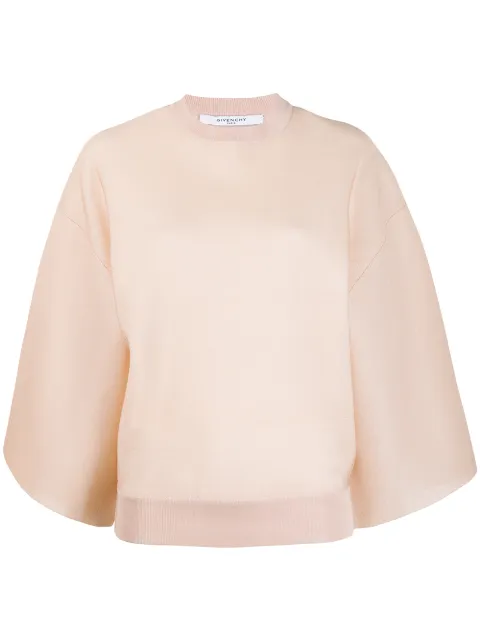 Givenchy wide sleeve jumper Pink BW90864Z5X