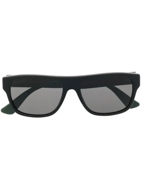 Gucci Eyewear rectangular frame sunglasses Black GG0341S002