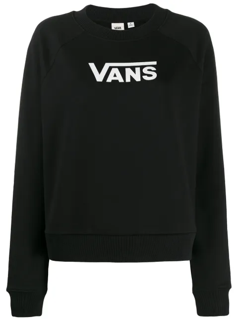 Vans logo-print sweatshirt Black VN0A47THBLK1