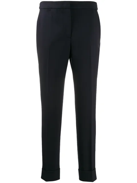 PT Torino formal cropped trousers Blue CDVSANZ00STDPO36
