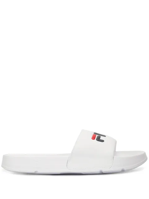 Fila logo pool slides White 1VS10000125