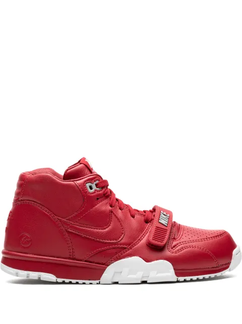 Nike Air Trainer 1 Mid SP / Fragment sneakers Red 806942