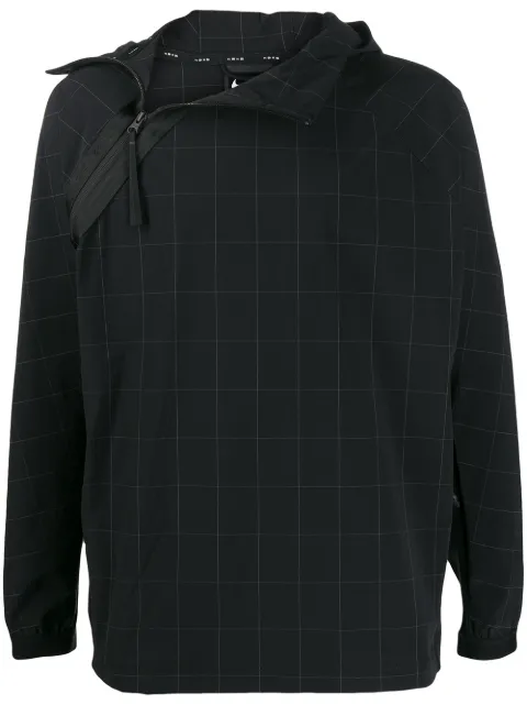 Nike checked pullover jacket Black BV4437