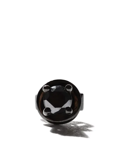 ALINKA 18kt white gold NATALIA diamond stud earring Black E421218BWBD
