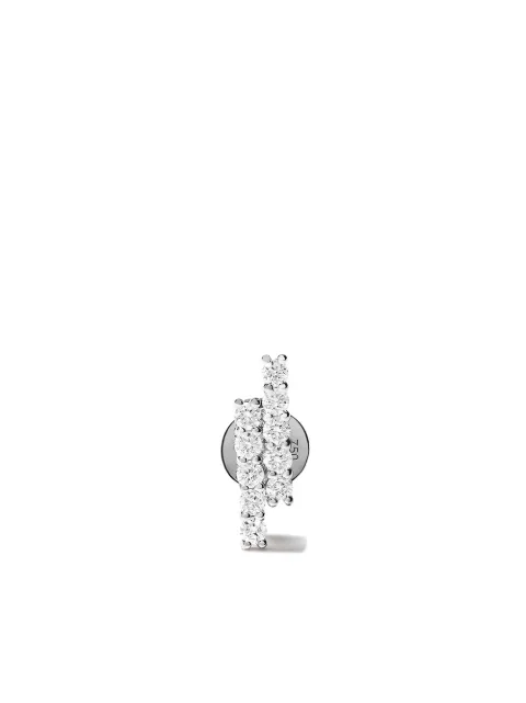 ALINKA 18kt white gold MALA diamond stud earring Silver E571218WWD