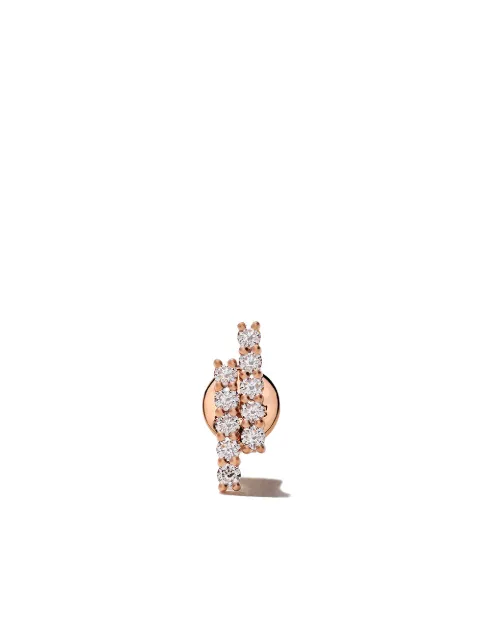 ALINKA 18kt rose gold MALA diamond stud earring Gold E571218RWD