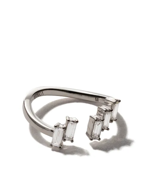 ALINKA 18kt white gold AURORA diamond ring Silver R4318WWD