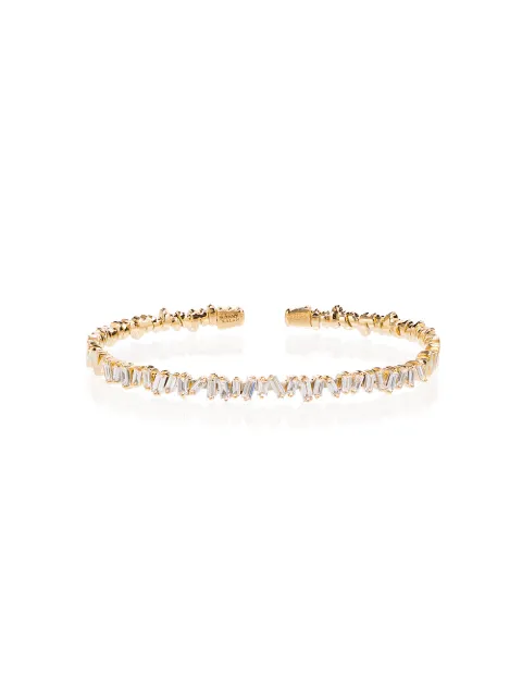 Suzanne Kalan 18kt yellow gold fireworks bangle Gold AKB117YG
