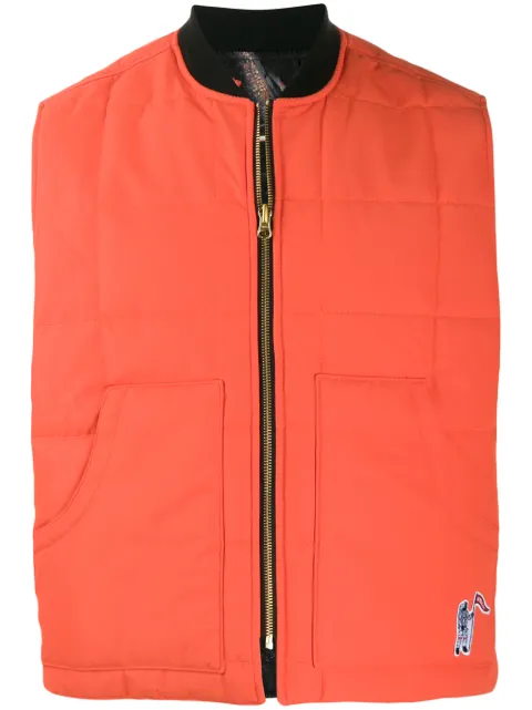 Billionaire Boys Club reversible padded gilet Black B19326