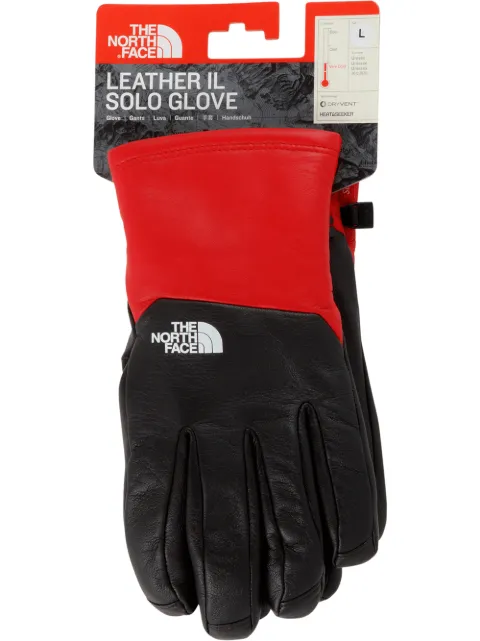 Supreme TNF Leather Gloves Black SU3092