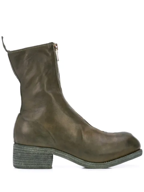 Guidi ankle length boots Green PL2SOFTHORSEFGCV31T