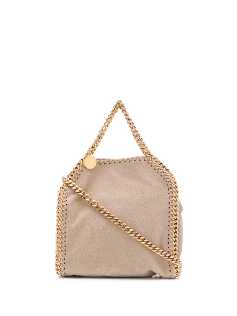 Stella McCartney Falabella tiny tote bag Neutrals 391698W9355
