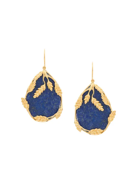 Aurelie Bidermann Francoise earrings Blue FRAF15BO01LLMG
