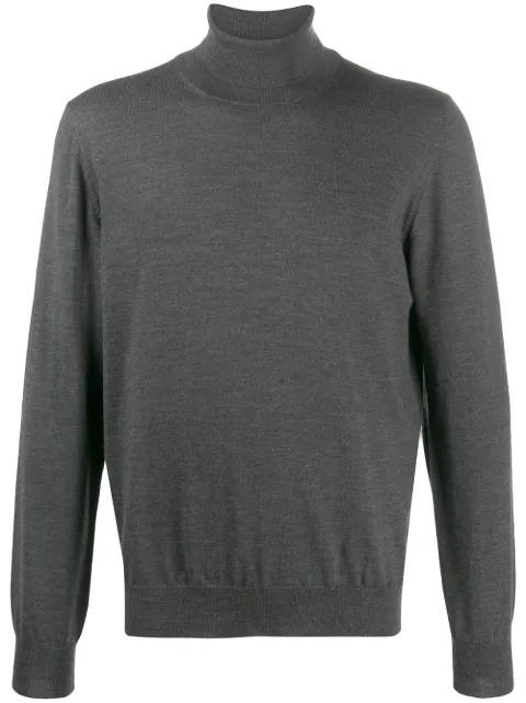 Barba knitted roll neck Grey 1429055557