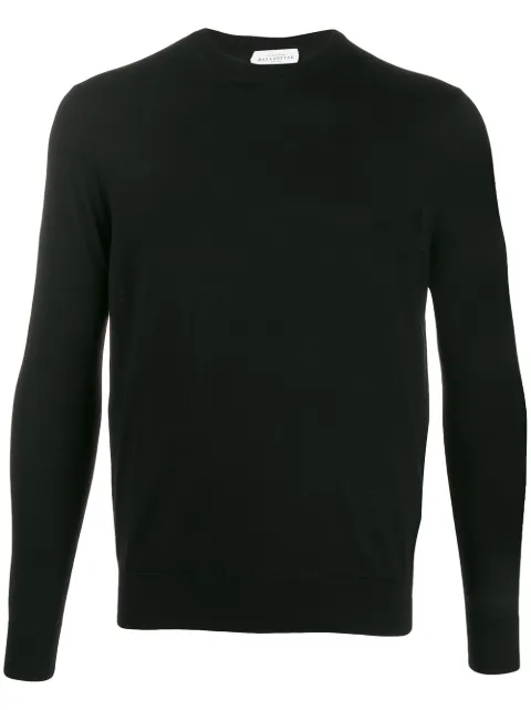 Ballantyne crew neck jumper Black P2P00016W02