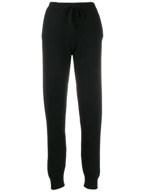 Chinti & Parker cashmere track pants Black KJ221