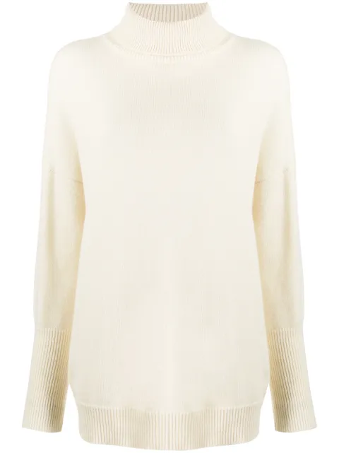 Chinti & Parker roll neck cashmere sweater Neutrals KJ220