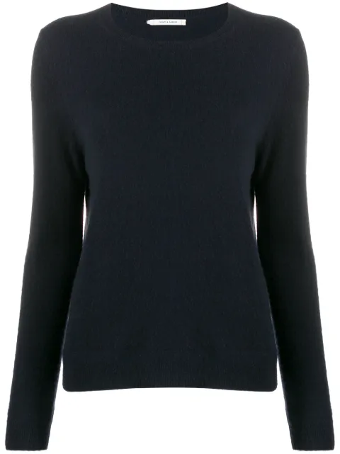 Chinti & Parker boxy cashmere jumper Blue KJ215
