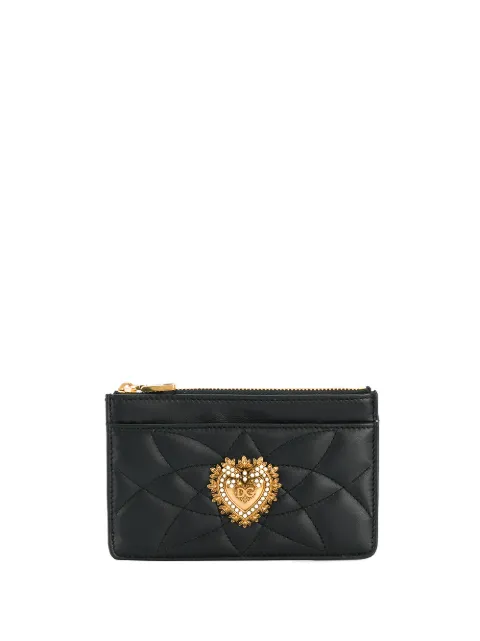 Dolce & Gabbana medium Devotion card holder Black BI1261AV967