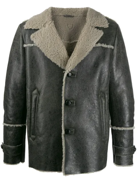Htc Los Angeles shearling jacket Green 19WHTGI010