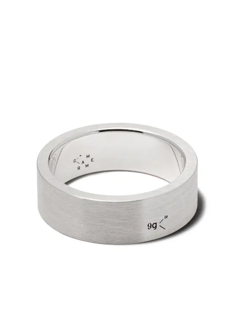 Le Gramme Le 9 Grammes ribbon ring Silver LGCARBR01109