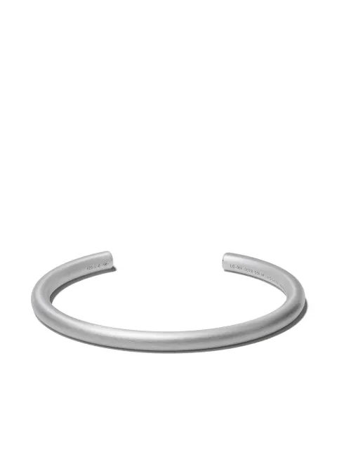 Le Gramme brushed bangle bracelet Silver LGCARBR06131