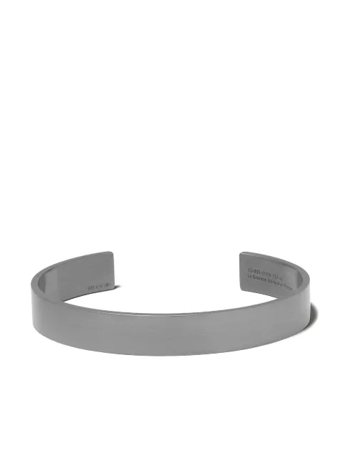 Le Gramme Le 33 Grammes ribbon bracelet Silver LGCRUBR0133