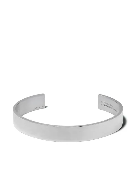 Le Gramme ribbon bracelet Silver LGCARPO0133