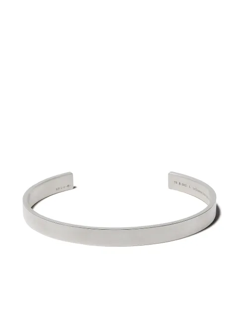 Le Gramme Le 21 Grammes ribbon bracelet Silver LGCARPO0121