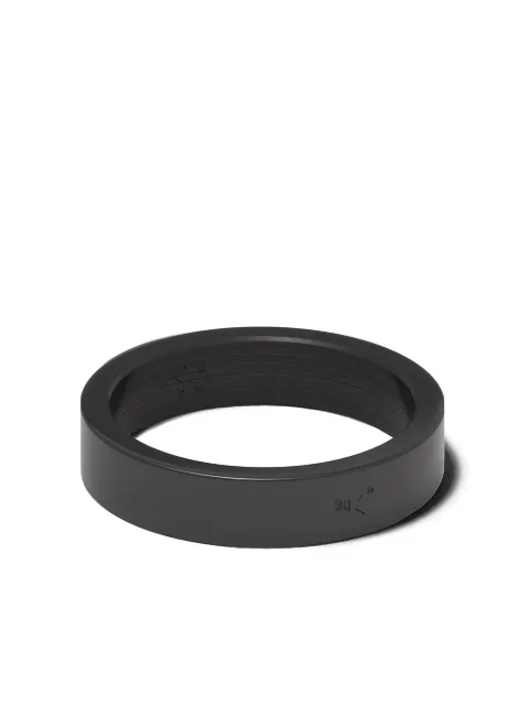 Le Gramme Le 3 Grammes ceramic ring Black LGCCNPO01103