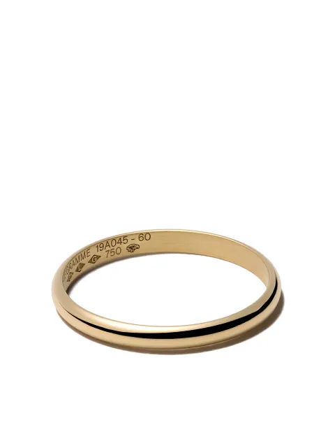 Le Gramme 18kt yellow polished gold Le 2 Grammes half bangle ring Gold LGAOJPODJ01102