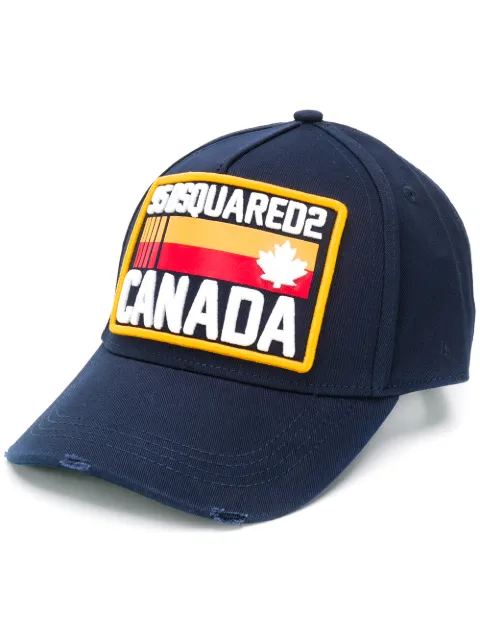 DSQUARED2 logo baseball cap Blue BCM023705C00001