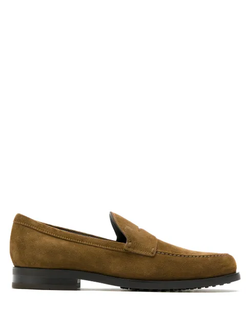 Tod's suede leather loafers Brown XXM0ZF0Q920RE0S818