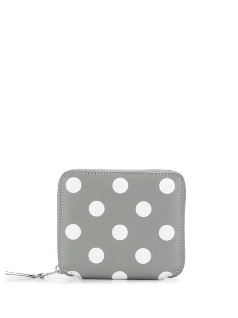 Comme Des Garçons Wallet polka-dot compact wallet Grey SA2100PD